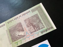 Load image into Gallery viewer, Authentic 50 Trillion Zimbabwe Banknote - uncirculated AA 2008 P-90
